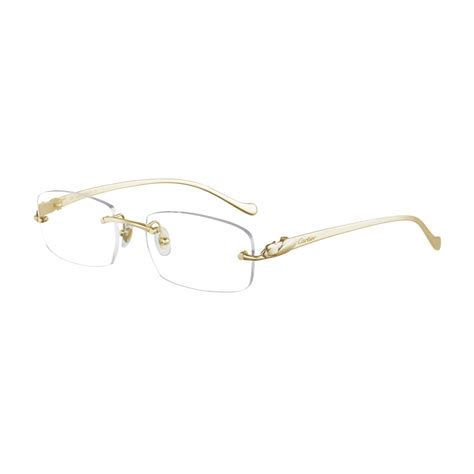 occhiali vista cartier sottili|Occhiali da vista unisex Cartier CT0061O. .